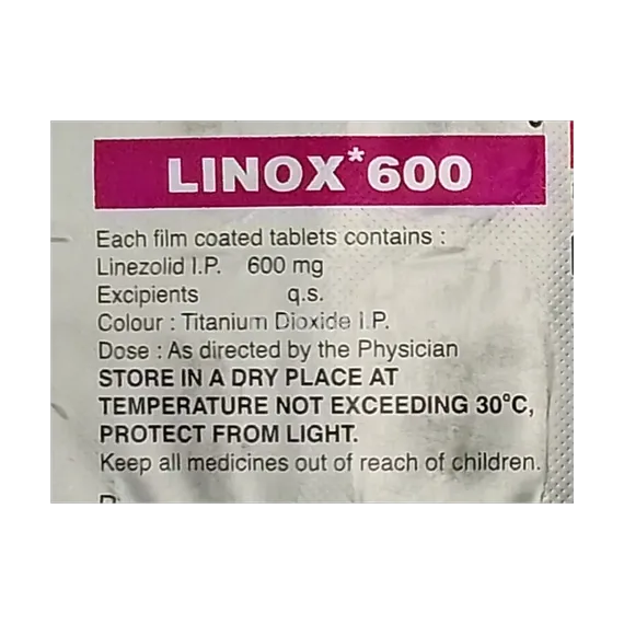linox 600mg tablet 10's